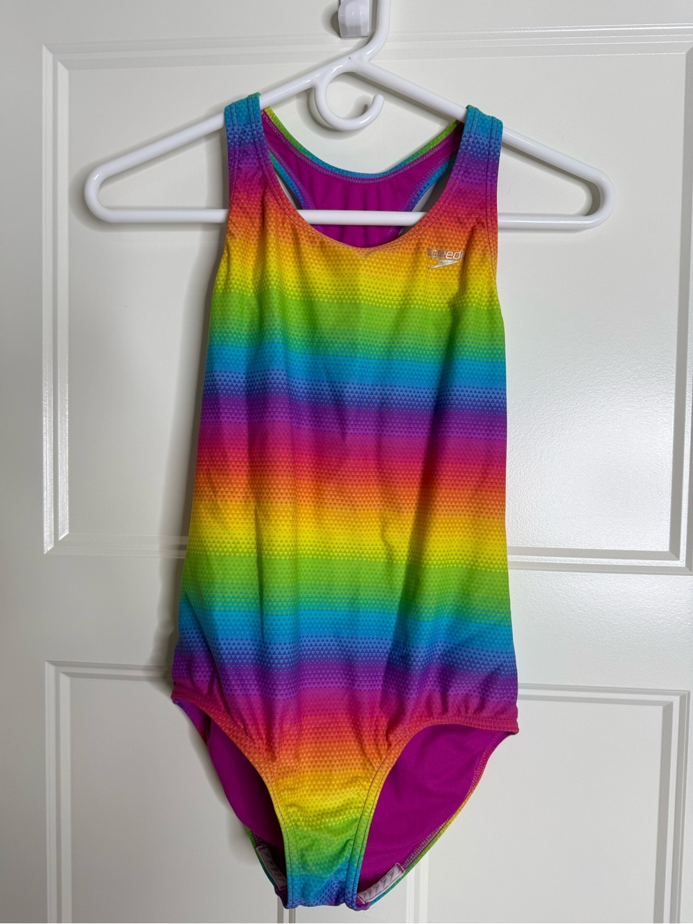 Girls Speedo Multicolor One-Piece Swimsuit Bundle size 14&16 - Picture 4 of 9
